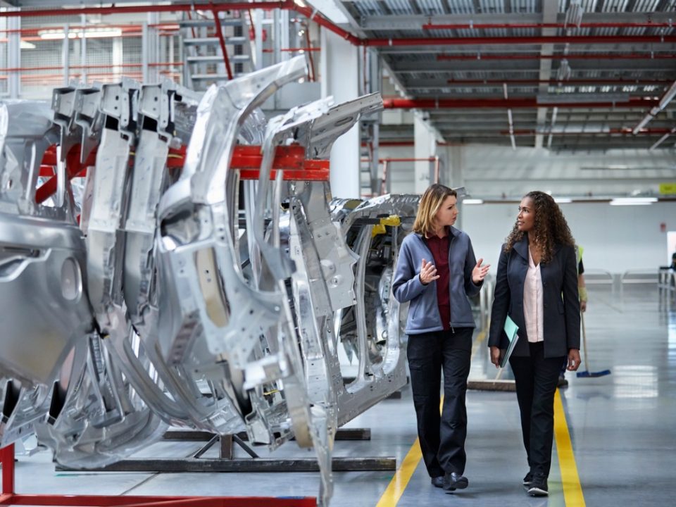 Two women in the automotive industry